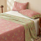 Fresh Floral Cotton Gauze Yarn-dyed Reversible Coverlet - image 4