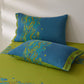 Landscape Print Cotton Gauze Yarn-dyed Reversible Coverlet
