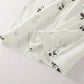 Bamboo Fiber Rural Panda Pajama Set