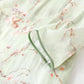 Plum Blossom Bamboo Fiber Pajama Set