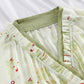 Long-sleeved Cotton Gauze Kimono Nightdress - image 1