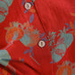 Pomegranate Flower Cotton Jacquard Vintage Yarn-dyed Pajama Set - image 7