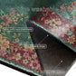 Anti-slip Elegant Floral Soft Washable Area Rug