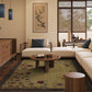 Floral Maple Leaf Anti-slip Indoor Outdoor Rug