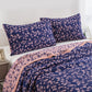 Pastoral Floral Cotton Gauze Jacquard Reversible Quilt - image 3