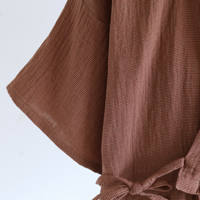 Unisex Cotton Gauze Kimono Pajama Set