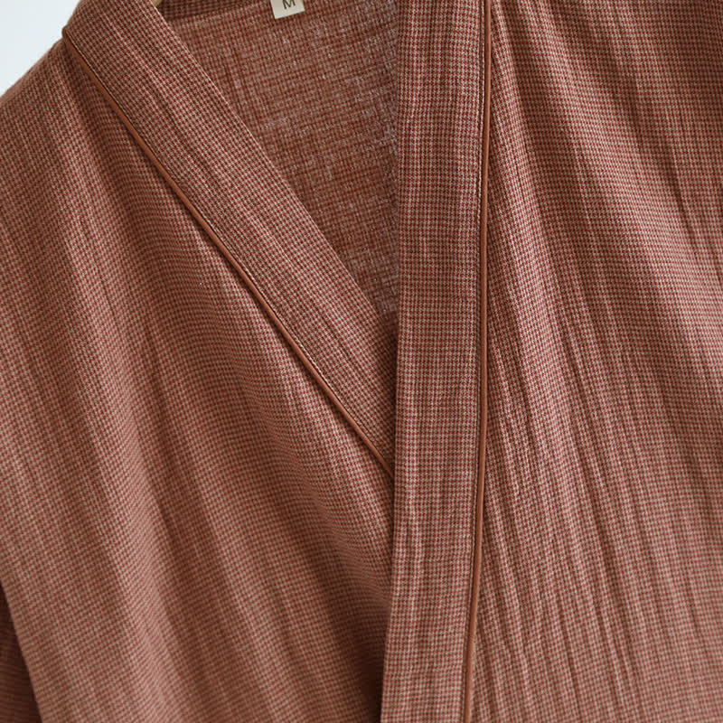 Unisex Cotton Gauze Kimono Pajama Set