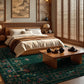Retro Floral Foldable Indoor Outdoor Rug