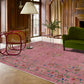 Retro Floral Foldable Indoor Outdoor Rug