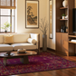 Retro Floral Foldable Indoor Outdoor Rug