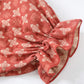 Retro Cotton Gauze Jacquard Nightdress