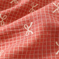 Bow Print Cotton Gauze Jacquard Nightdress