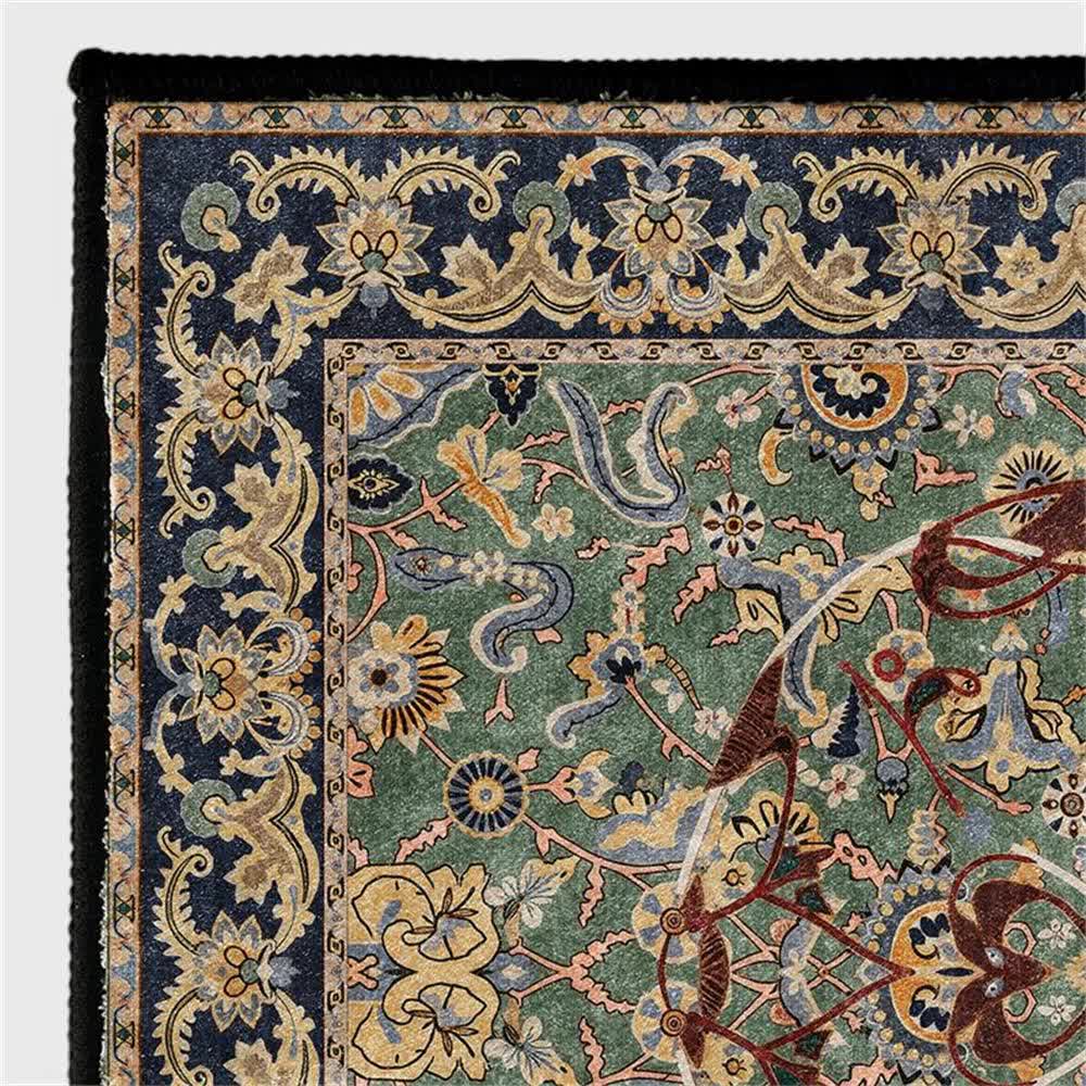 Gothic Skull Washable Indoor Outdoor Rug - image 6
