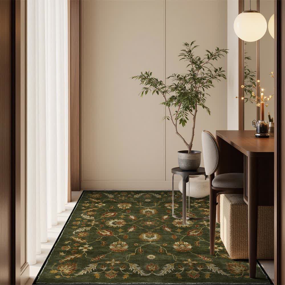 Paisley Floral Anti-slip Indoor Outdoor Rug