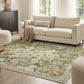 Refresh Floral Bird Anti-slip Area Rug