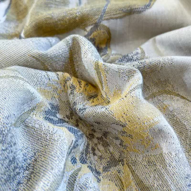Luxurious Floral Jacquard Summer Cotton Quilt
