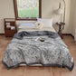 Retro Floral Pure Cotton Double-layer Gauze Summer Quilt