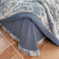 Retro Floral Pure Cotton Double-layer Gauze Summer Quilt