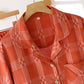 Unisex Plaid Cotton Yarn-Dyed Loungewear Set