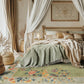 Non-slip Refresh Floral Indoor Outdoor Area Rug