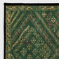Moroccan Geometric Dark Green Area Rug