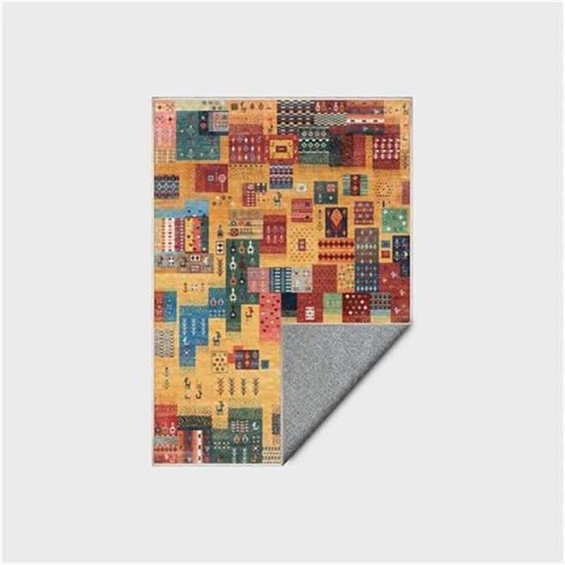 Nomadic Ethnic Splicing Geometric Area Rug