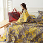 Peony Cotton Jacquard Reversible Quilt