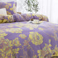 Peony Cotton Gauze Jacquard Bedding Set(4pcs)