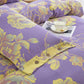 Peony Cotton Gauze Jacquard Bedding Set(4pcs)