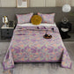 Purple Lily Cotton Yarn-dyed Quilt