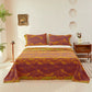 Vintage Rural Double Layers Cotton Gauze Coverlet