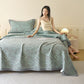 Zebra Print Cotton Muslin Bedspread