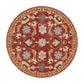 Exotic Baroque Round-shaped Area Rug
