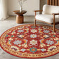 Exotic Baroque Round-shaped Area Rug
