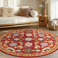 Exotic Baroque Round-shaped Area Rug