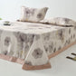 Pansy Print Cool Natural Fiber Bedspread - image 6