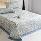 Rose Print Cool Natural Fiber Bedspread