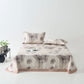 Pansy Print Cool Natural Fiber Bedspread - image 5