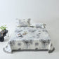 Pansy Print Cool Natural Fiber Bedspread - image 0