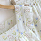 Floral Rabbit Flutter Sleeve Loungewear Set