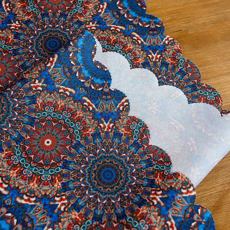 Bohemian Mandala Waterproof  Wear-resistant Tablecloth