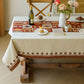 Moroccan Style Jacquard Decorative Tablecloth
