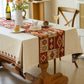 Moroccan Style Jacquard Decorative Tablecloth