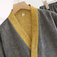 Unisex Japanese Kimono Geometric Pajama Set