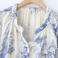 Toile Print Cotton Gauze Nightdress - image 5