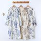 Toile Print Cotton Gauze Nightdress - image 0