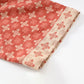 Unisex Red Geometric Cotton Kimono Loungewear