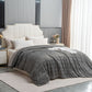 Grey Blue Double-sided Cooling Quilt