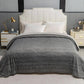 Grey Blue Double-sided Cooling Quilt