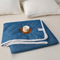 Reversible Cooling Quilt with Clover Grid Stitching